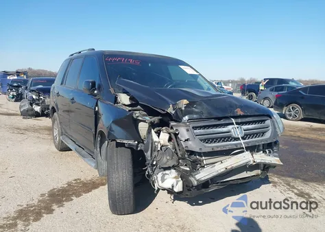 2004 Honda Pilot Ex-L from USA, damaged, VIN 2HKYF18694H575111